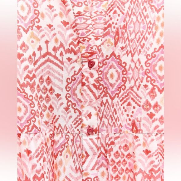 - Zara
PRINTED TIERED DRESS - Picture 8 of 9